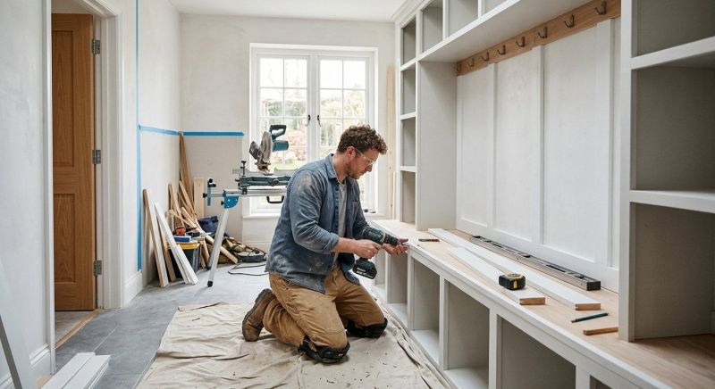 Built In Storage Installation in Raleigh, NC