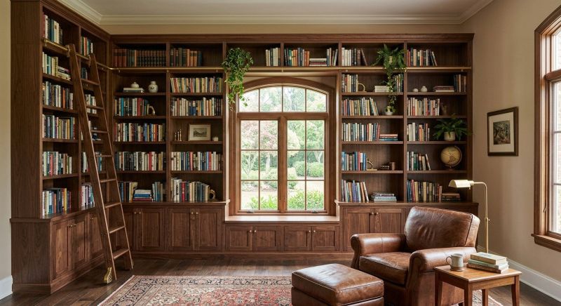 Bookshelves Installation in Durham, NC
