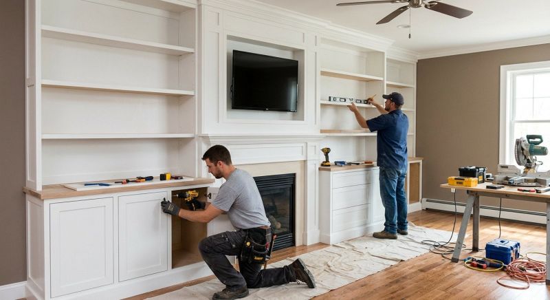 Custom Shelving Installation in Winston Salem, NC